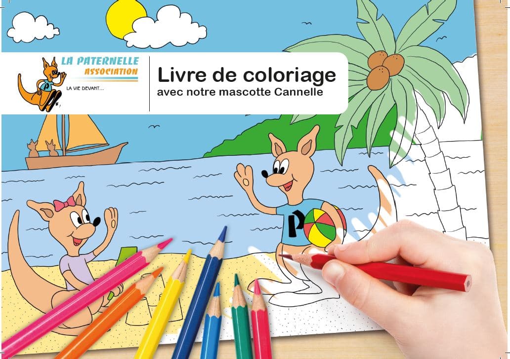 Quand le livre à colorier remplace le clavier